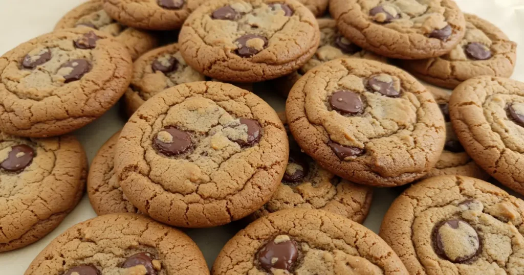 Banana Chocolate Chip Cookies