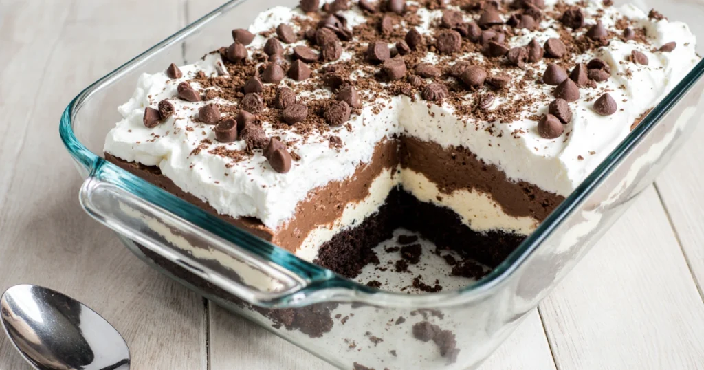 chocolate lasagna