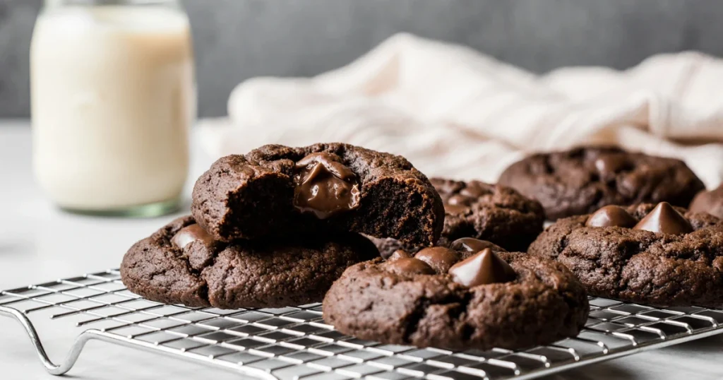 double chunk chocolate cookie